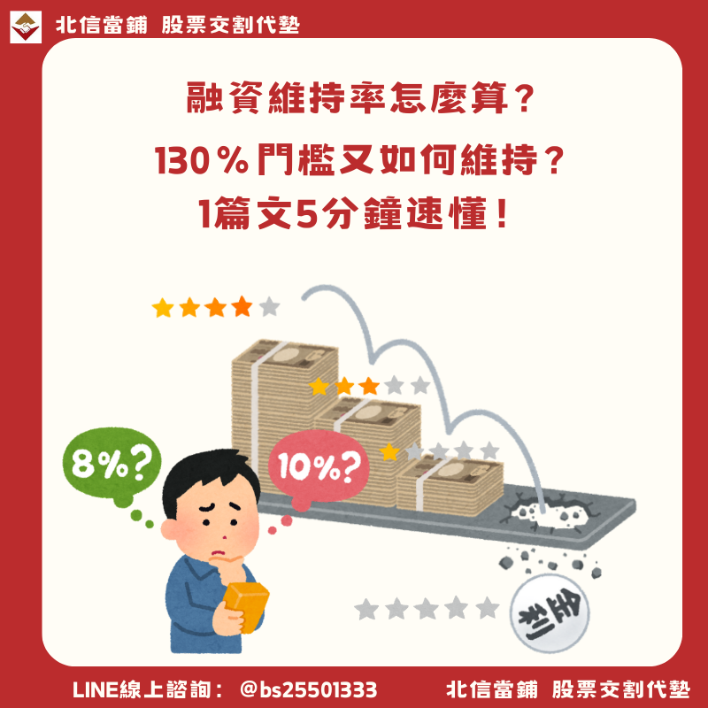 融資維持率怎麼算？130％門檻又如何維持？1篇文5分鐘速懂！