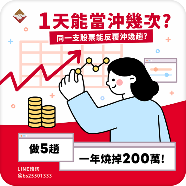 當沖一天可以幾次？同一支股票能反覆沖幾趟？做5趟一年燒掉200萬