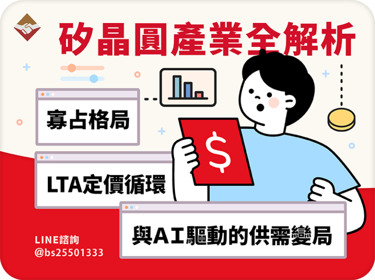 矽晶圓產業全解析：寡占格局、LTA定價循環與AI驅動的供需變局