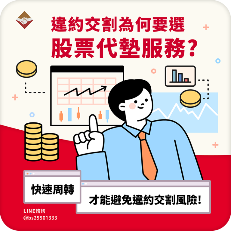 違約交割為什麼要選股票代墊服務？快速周轉才能避免違約交割風險！